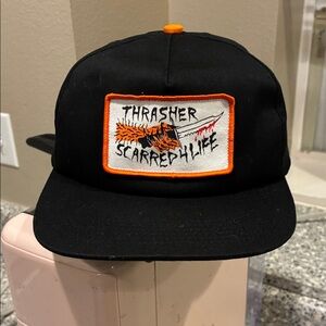 Thrasher Black Cap